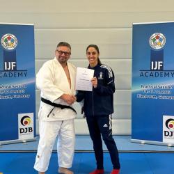 „Undergraduate Certificate as Judo Instructor – IJF Coach Licence“ für Mario Rolle „Undergraduate Certificate as Judo Instructor – IJF Coach Licence“ für Mario Rolle