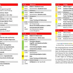 Dan-Kompakt Lehrgang 2023 - Tagestickets