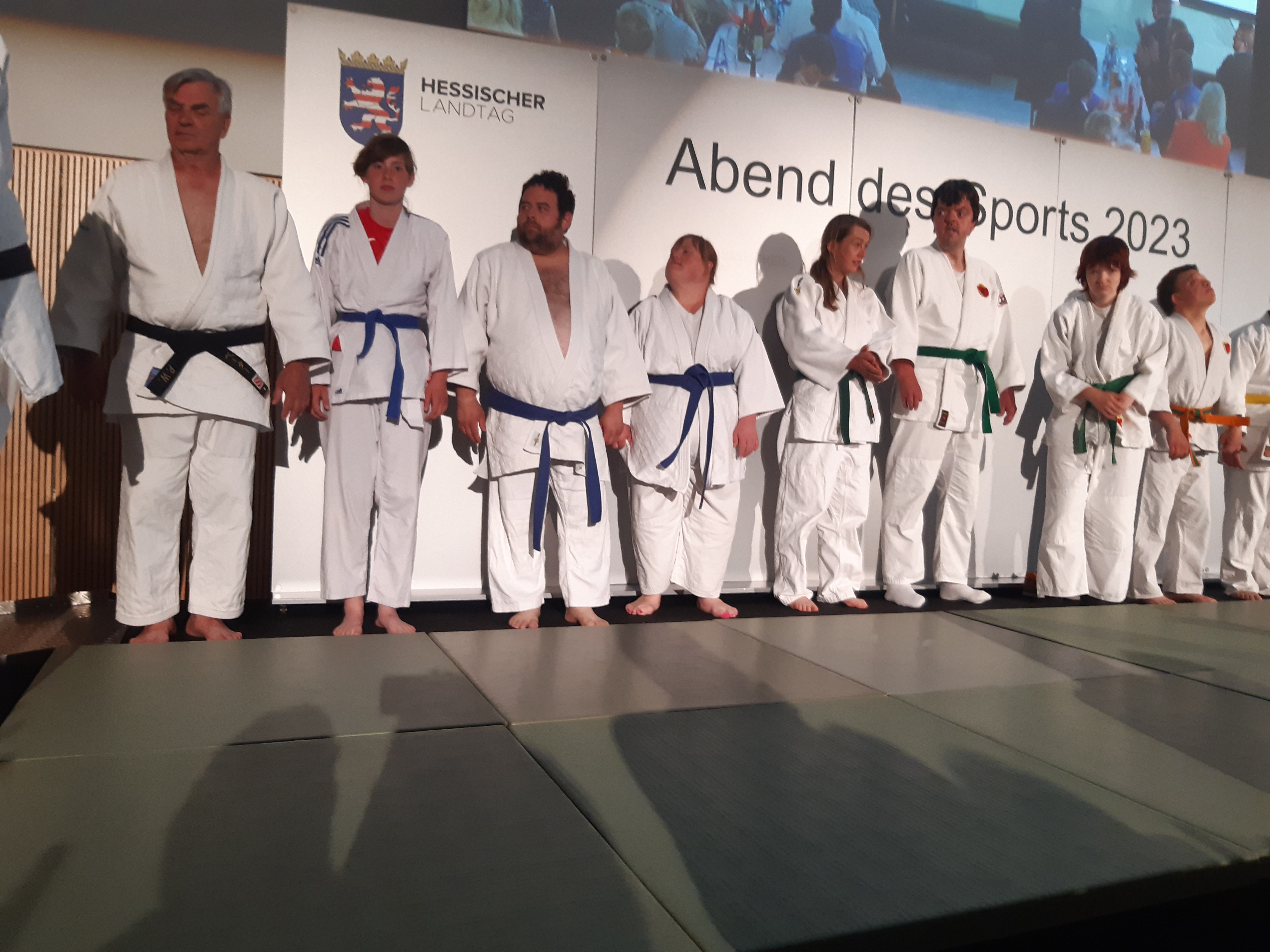 Abend des Sports 2023 BCM Judoka rechts Salvatore Farruggia