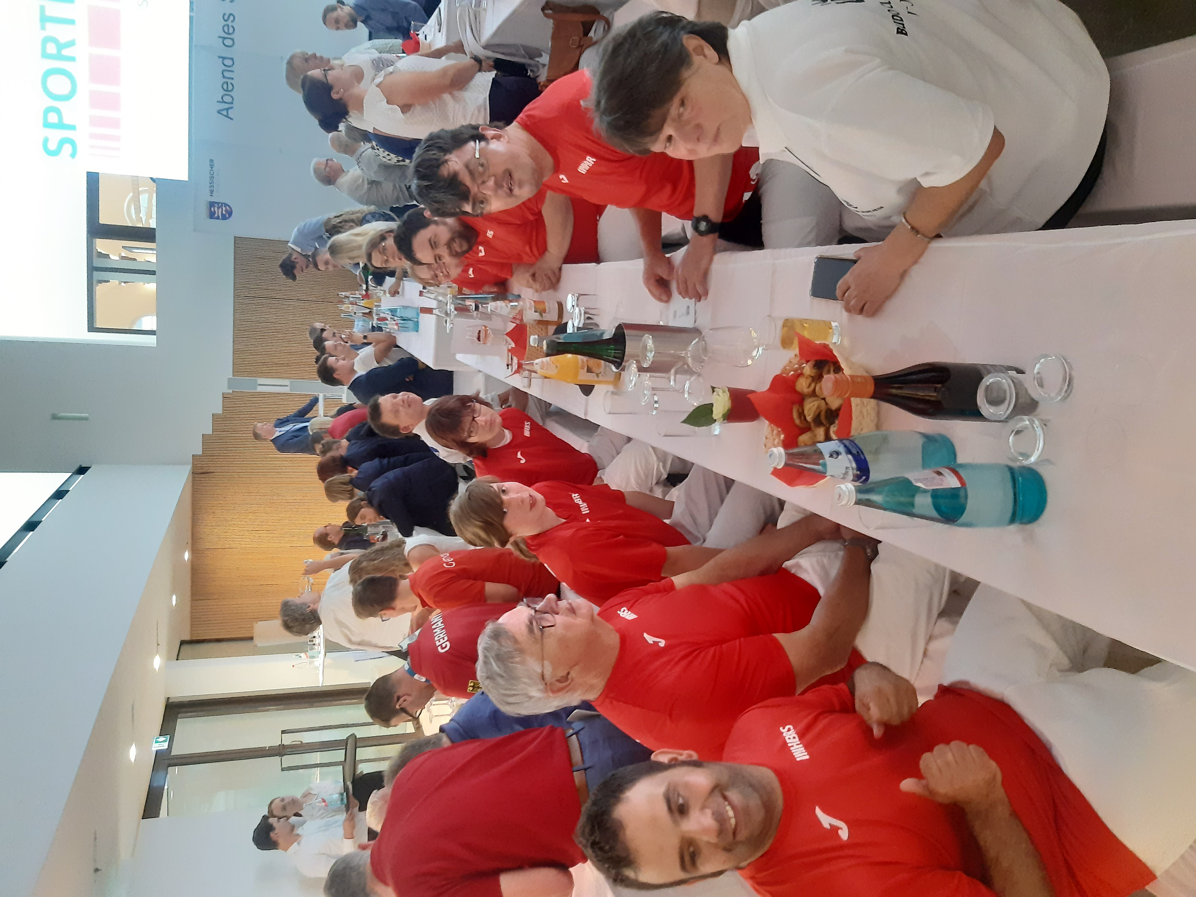 Abend des Sports 2023 Warten auf den Auftritt