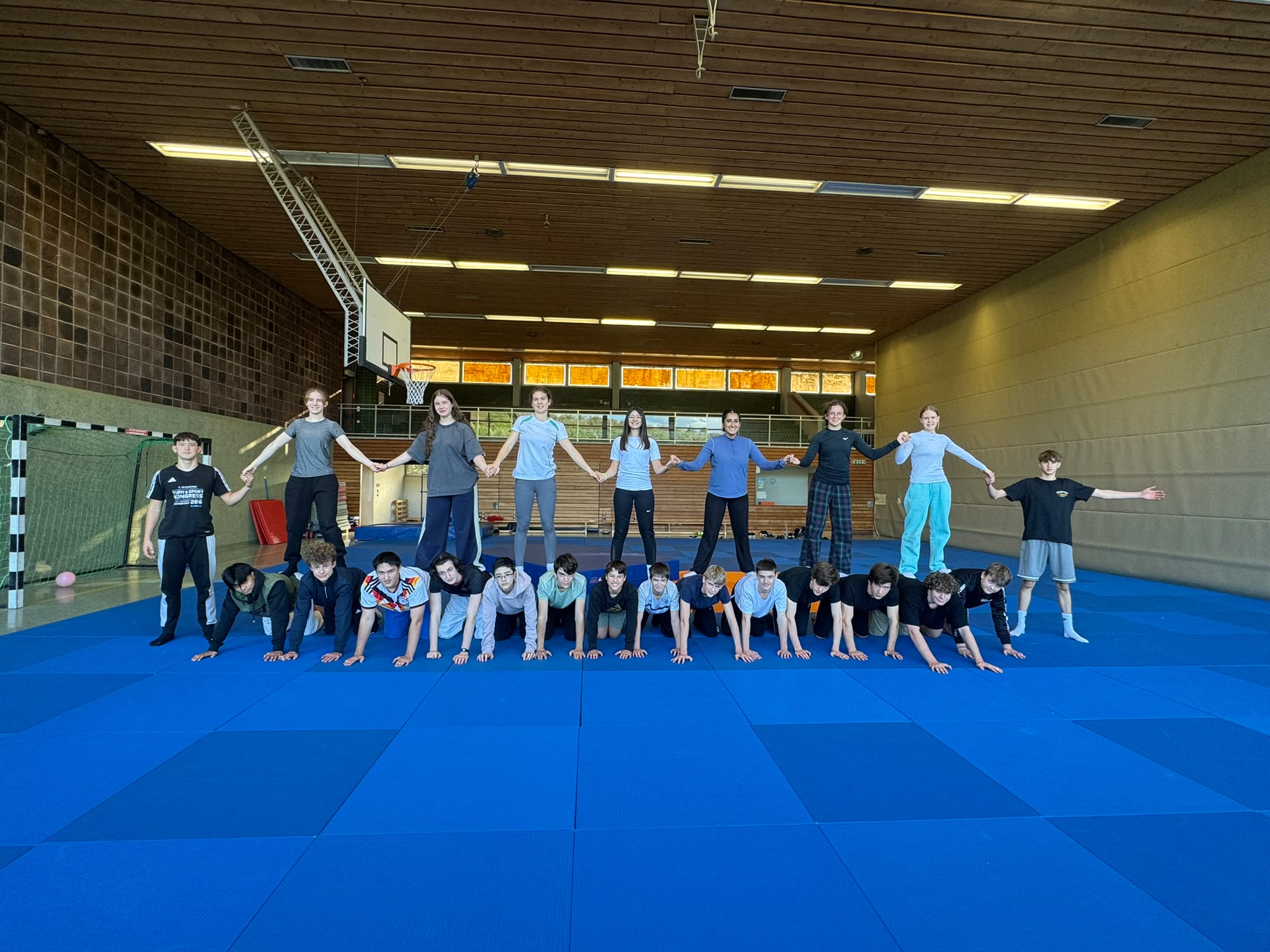 Gruppenfoto der Sportassistentenausbildung